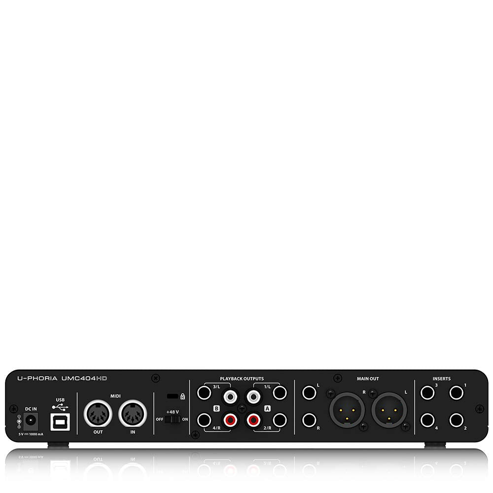 4x4 USB Audio/MIDI Interface with Mic Preamplifiers H71330