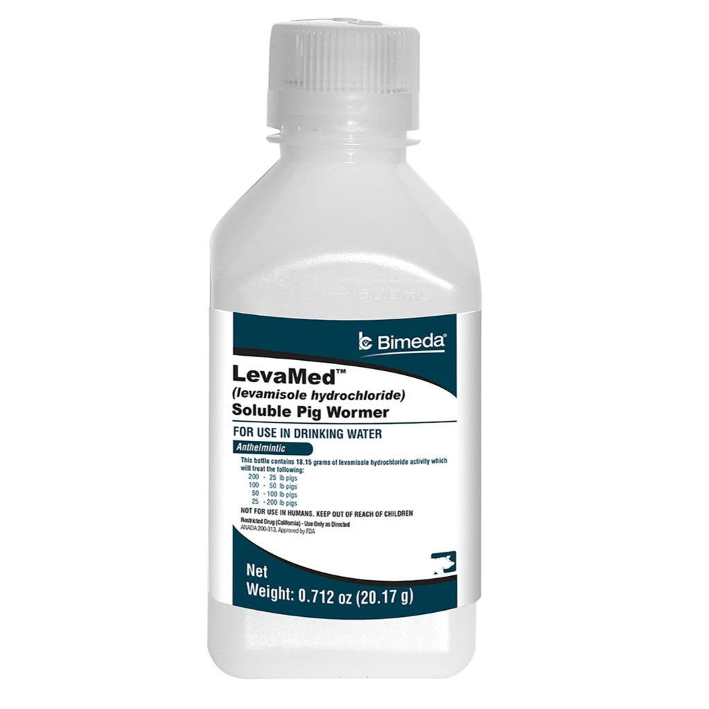 Levamed Soluble Pig Wormer 20.17g J8084