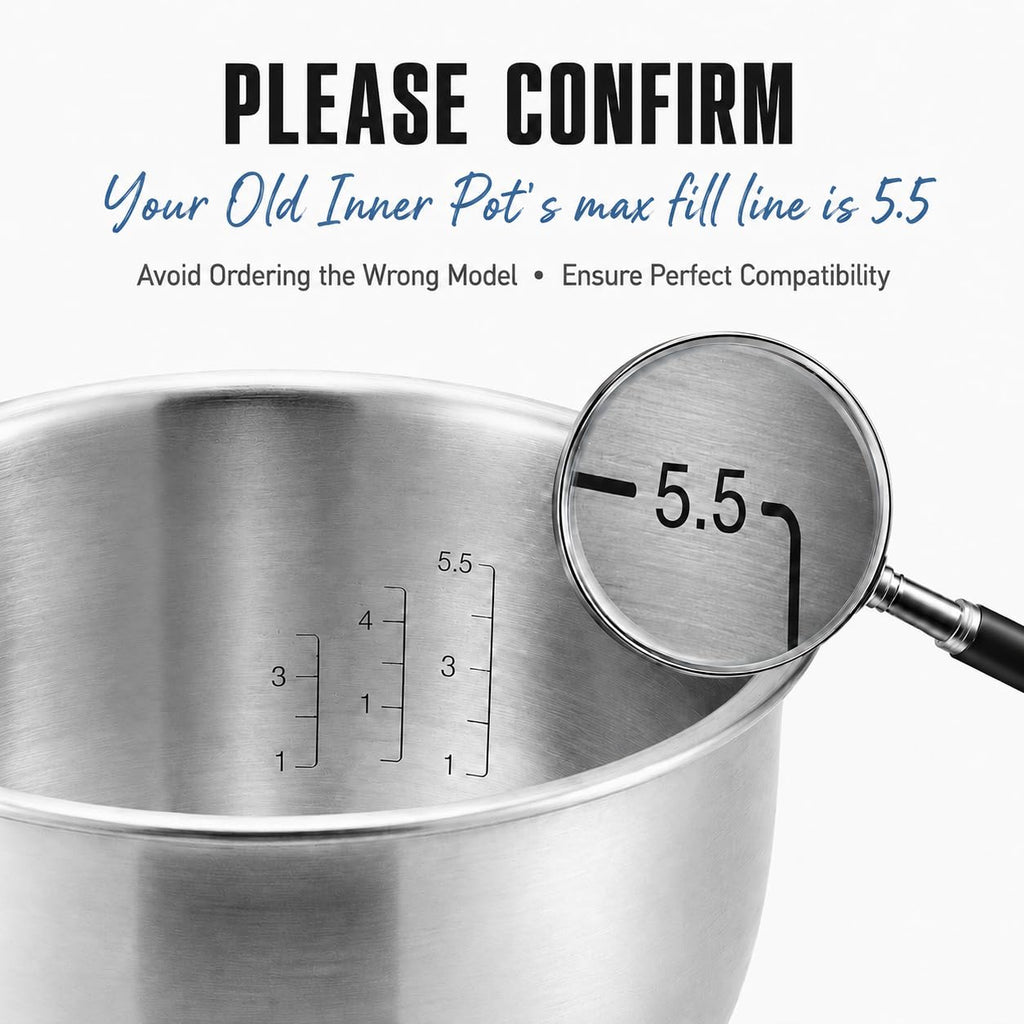 316 Stainless Steel Rice Cooker Pot Q741102