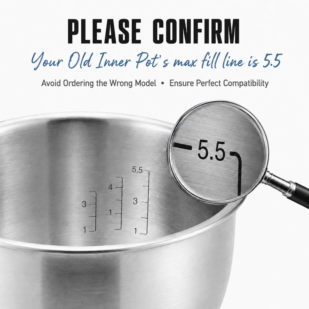 316 Stainless Steel Rice Cooker Pot Q741102