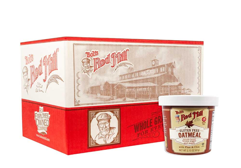 Gluten-Free Oatmeal Cup Maple Brown Sugar 2.15 Ounce Z8804