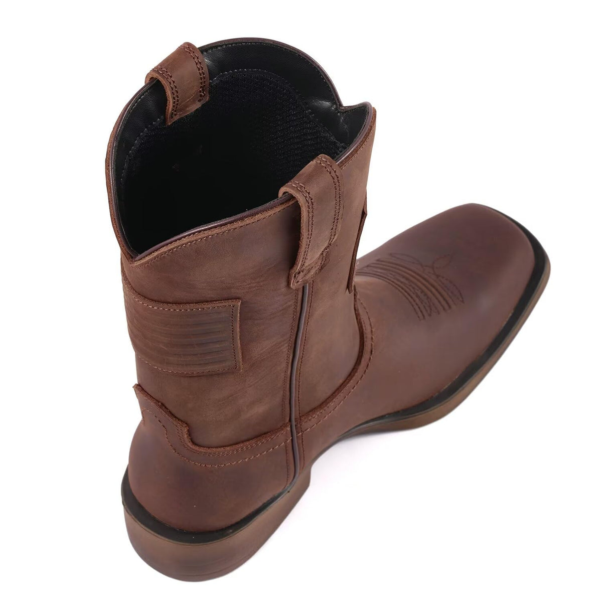 Western Cowboy Boots Square Toe E52352