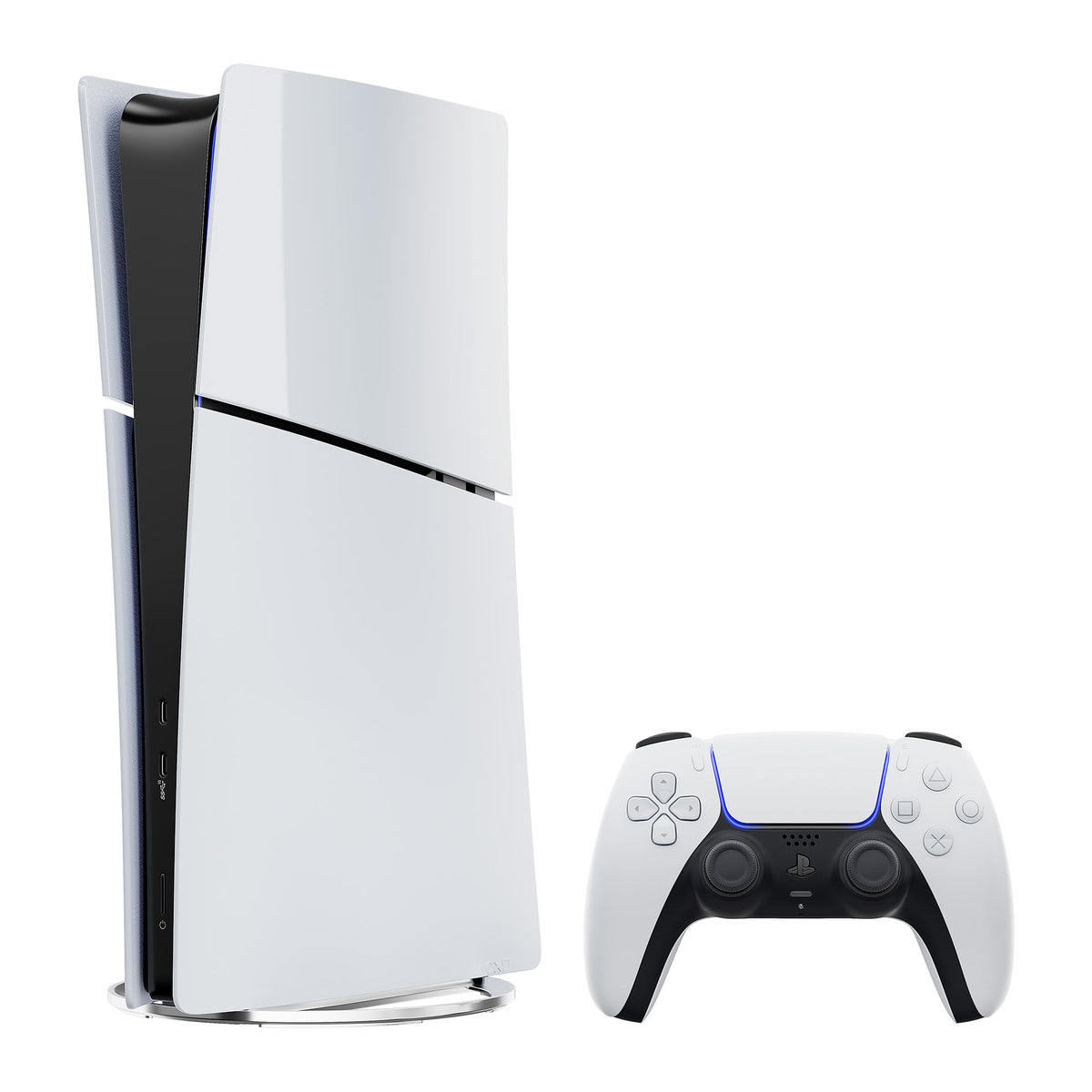 White Slim Digital Edition Gaming Console E1879
