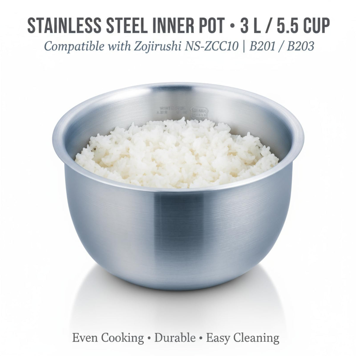 316 Stainless Steel Rice Cooker Pot Q741102