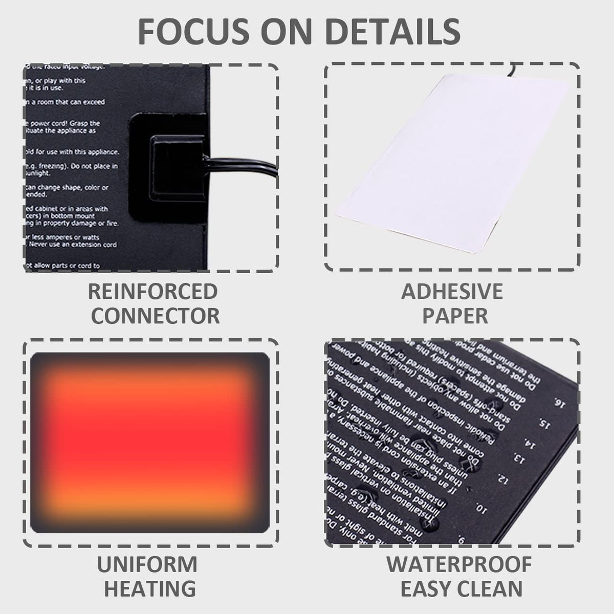 Reptile Heat Pad and UVB Light F805480