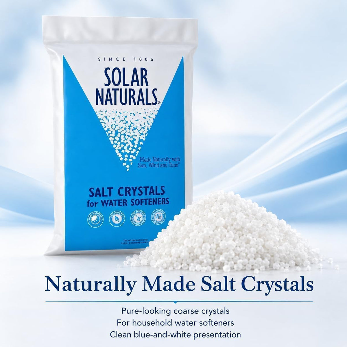 Natural Salt Crystals 40 lb Bag T99645