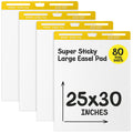 4 Pack White Sticky Easel Pad 25 x 30 in M4856