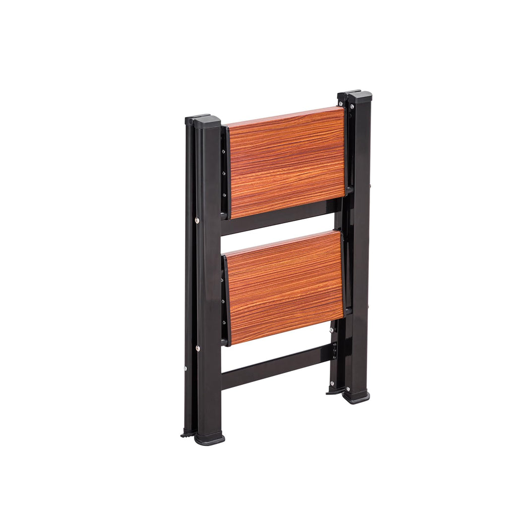 2 Step Folding Aluminum Ladder 330 lbs Capacity R219