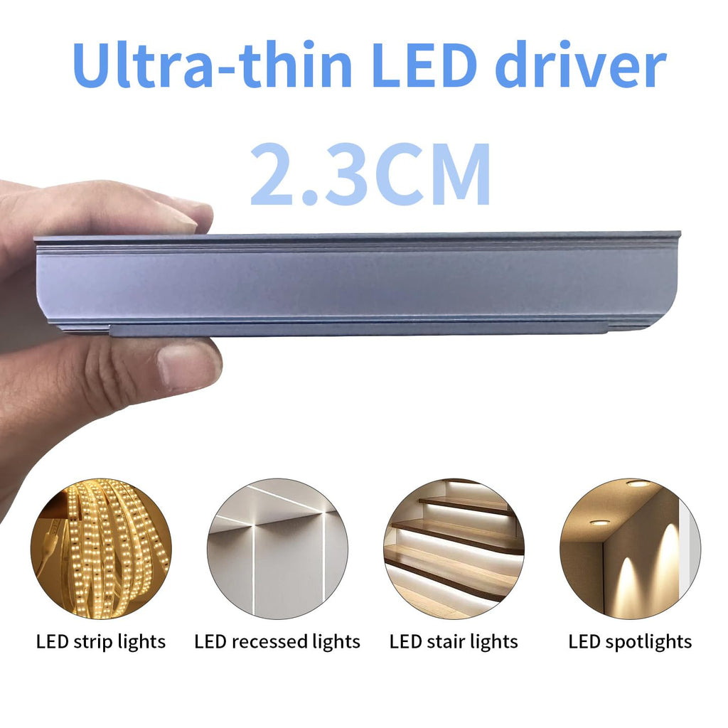 200W Ultra Slim 12v LED Driver Power Supply W714