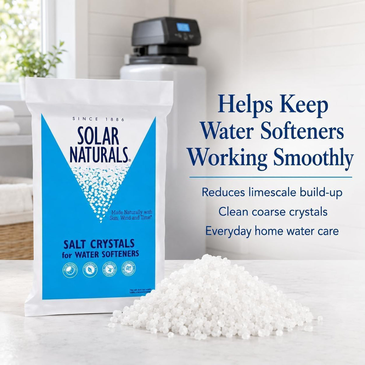Natural Salt Crystals 40 lb Bag T99645