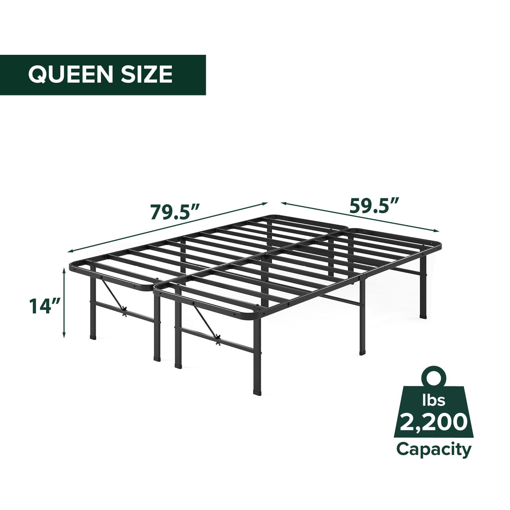 14 Inch Metal Bed Frame Queen C812198