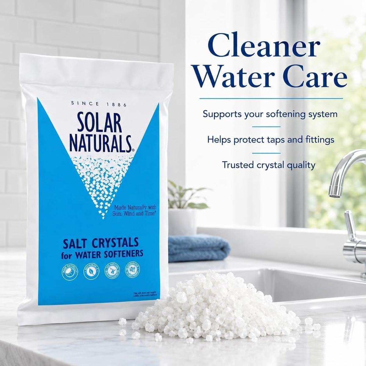 Natural Salt Crystals 40 lb Bag T99645