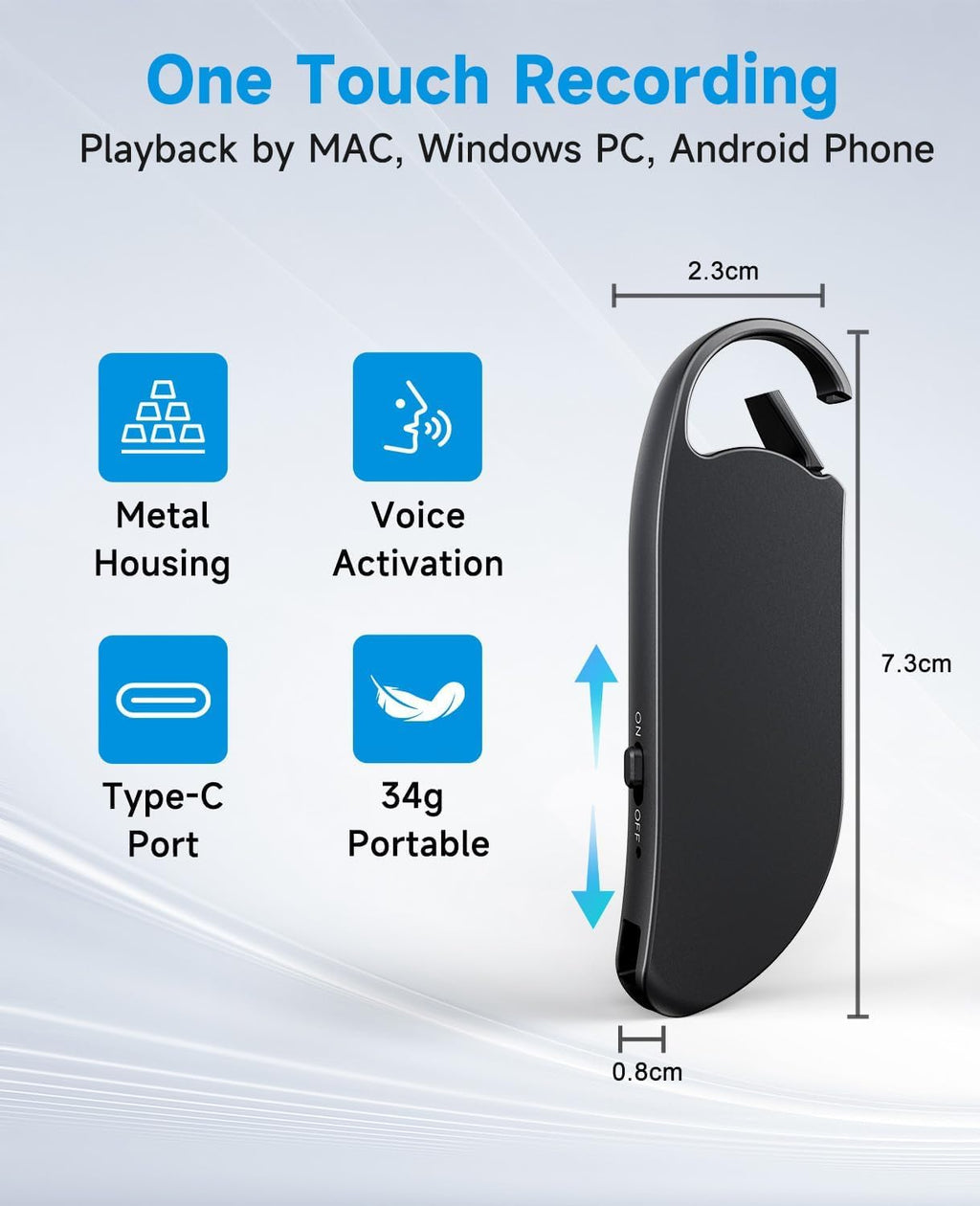 32GB Digital Voice Recorder C6879