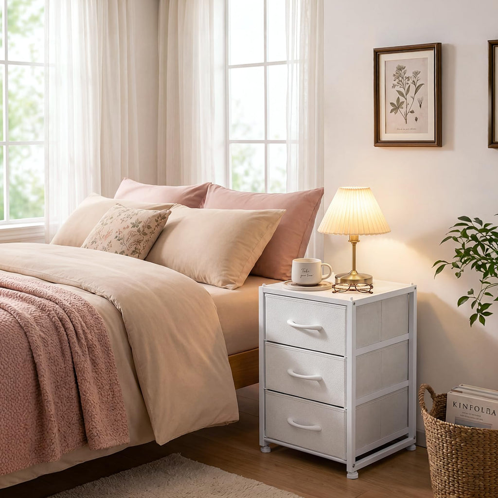 2-Pack Stackable 3-Tier Fabric Storage Drawers P69753