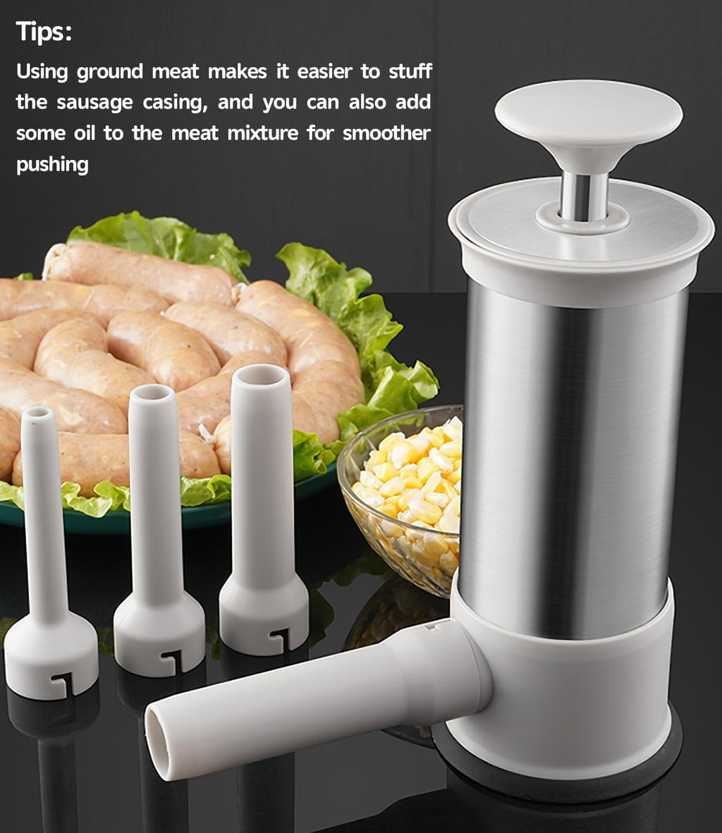 Vertical Stainless Steel Sausage Stuffer 2.2LBS B8773