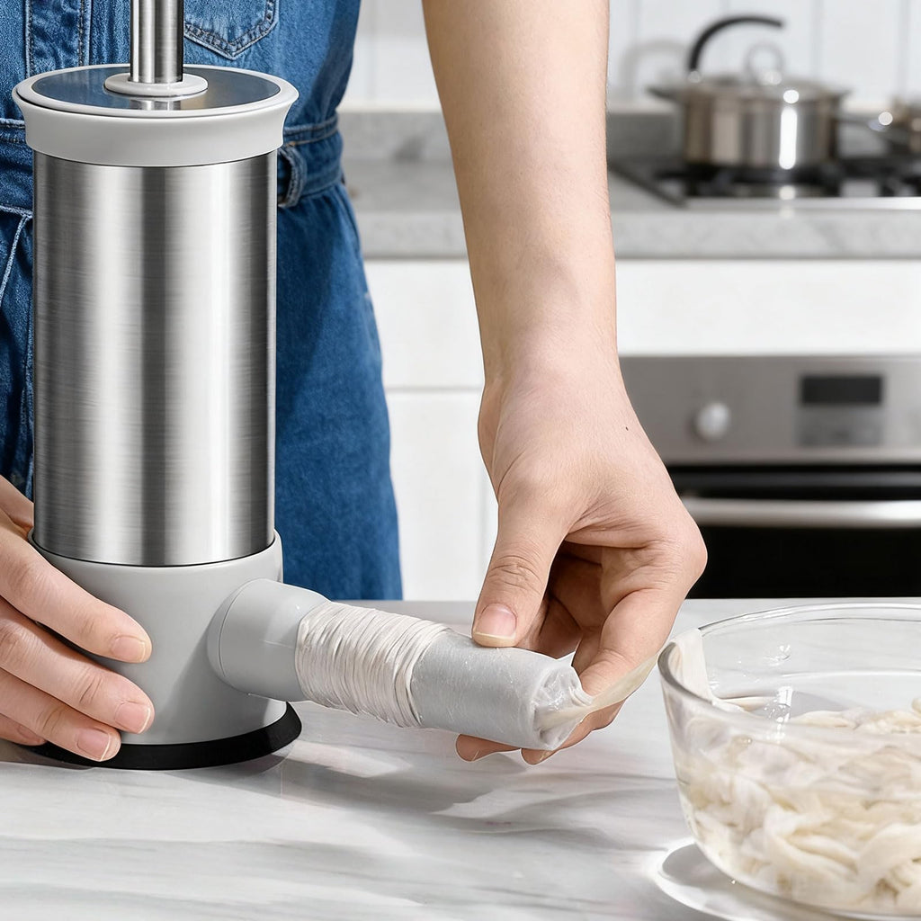 2.2-Pound Vertical Sausage Stuffer with 4 Nozzles C453376