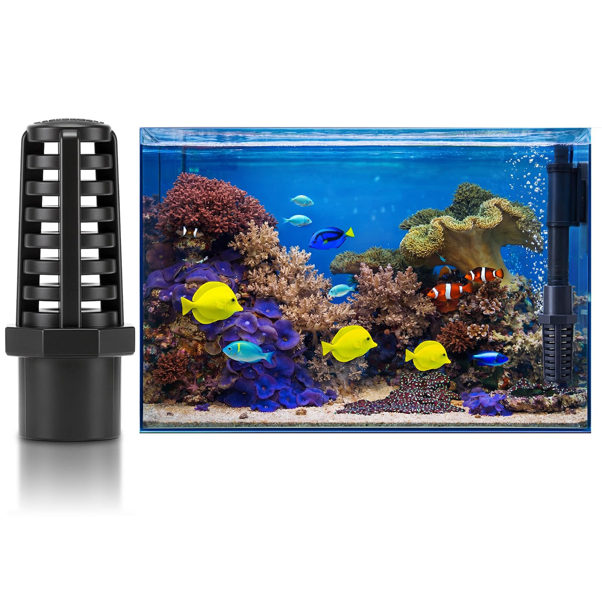 1 Inch PVC Pipe Suction Screen Strainer Aquarium Filter Intake Guard A21970