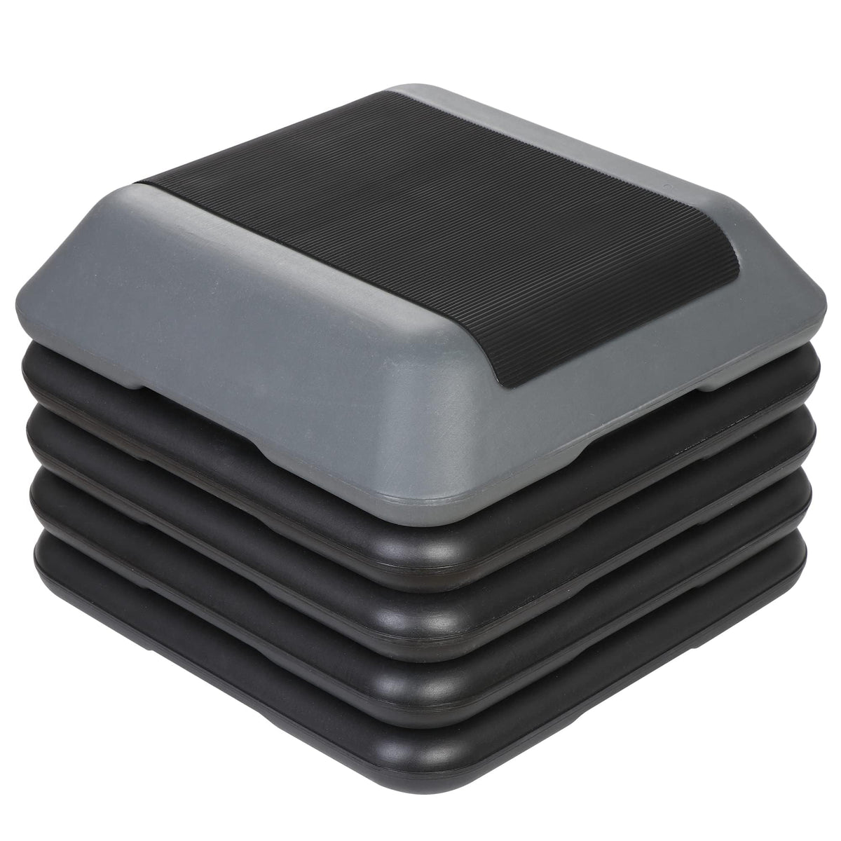 Adjustable Aerobic Step Platform with 4 Risers N57343