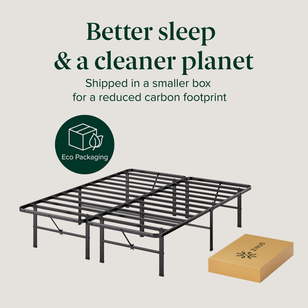 14 Inch Metal Bed Frame Queen C812198