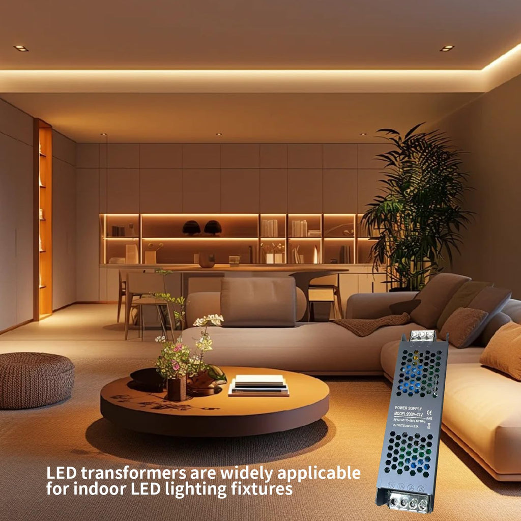 200W Ultra Slim 12v LED Driver Power Supply W714
