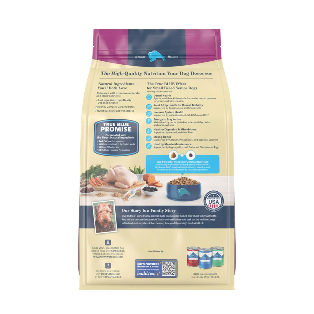 Chicken Small Senior Dog Food 5 lb U245