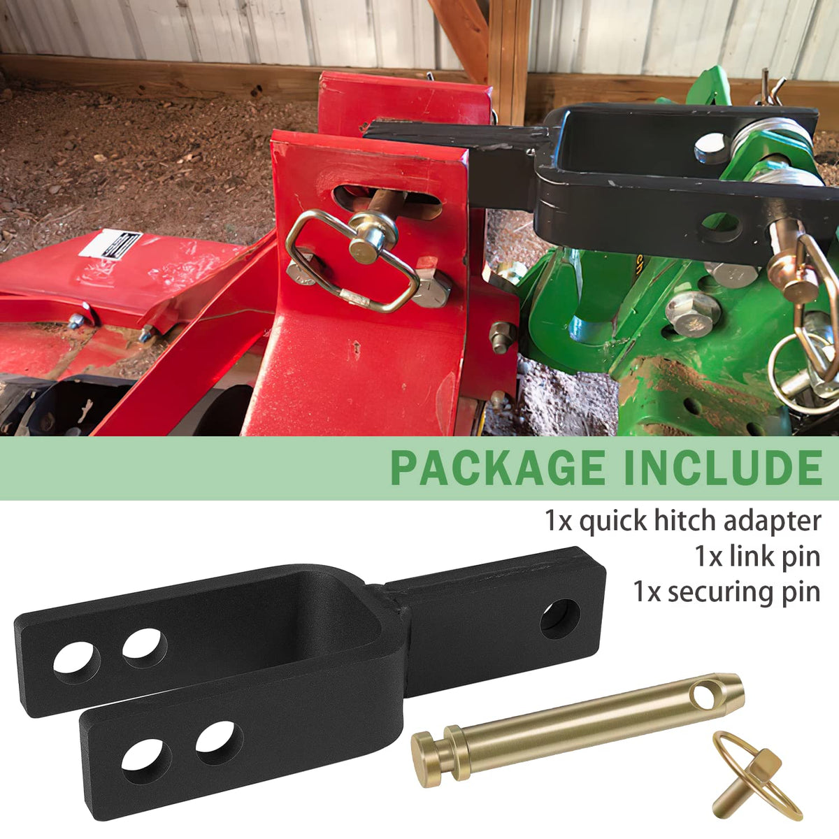 Category 1 3-Point Quick Hitch Adapter K12641