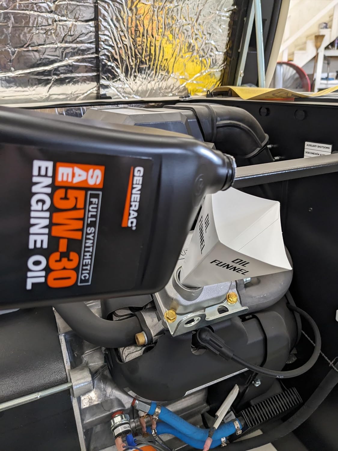 SAE 5W-30 Full Synthetic Engine Oil 5-Quart Bottle F93881