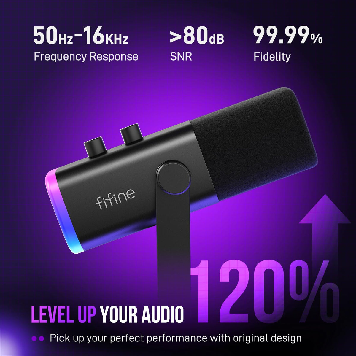USB/XLR Dynamic Microphone F57481