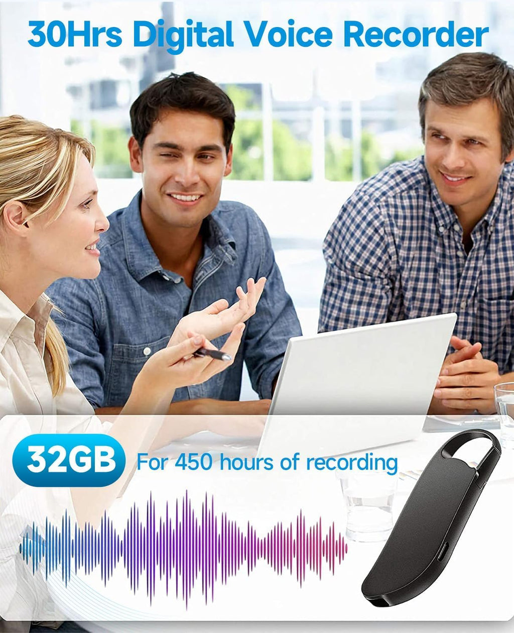 32GB Digital Voice Recorder C6879