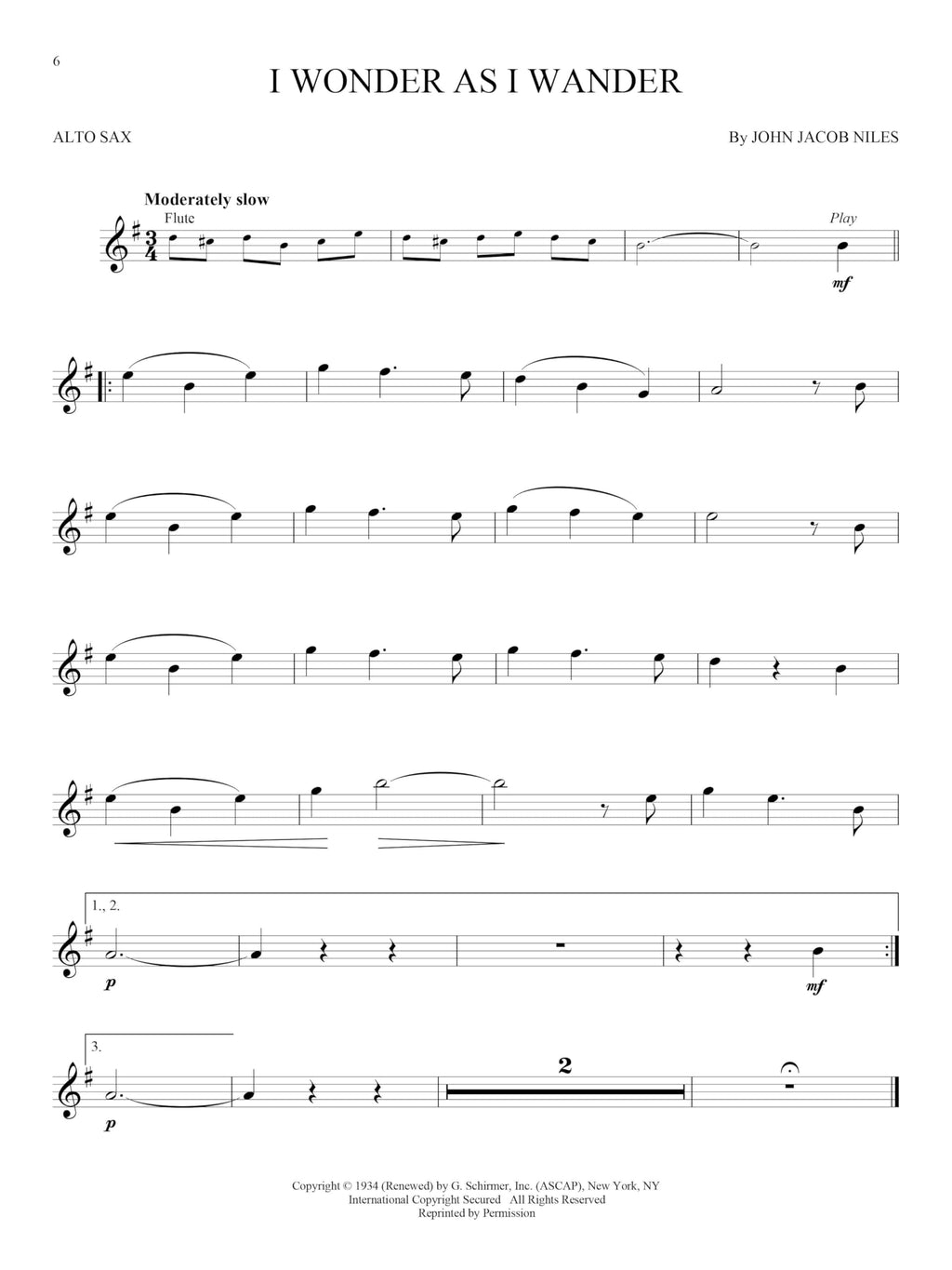 Alto Sax Sheet Music Songbook Z774