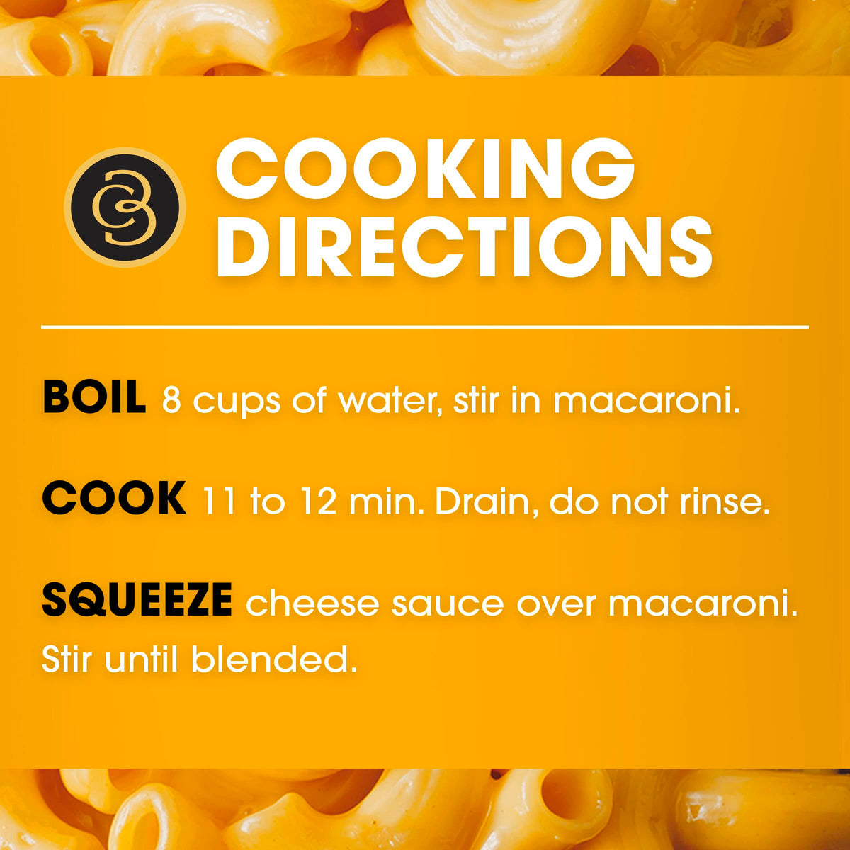 Sharp Cheddar Macaroni & Cheese Dinner 3 ct C531325