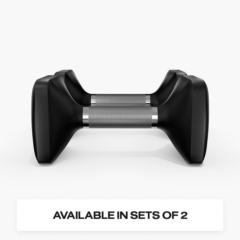 Cast Iron Dumbbells with Urethane Coating and Non-Slip Grip, Set of Two M41491