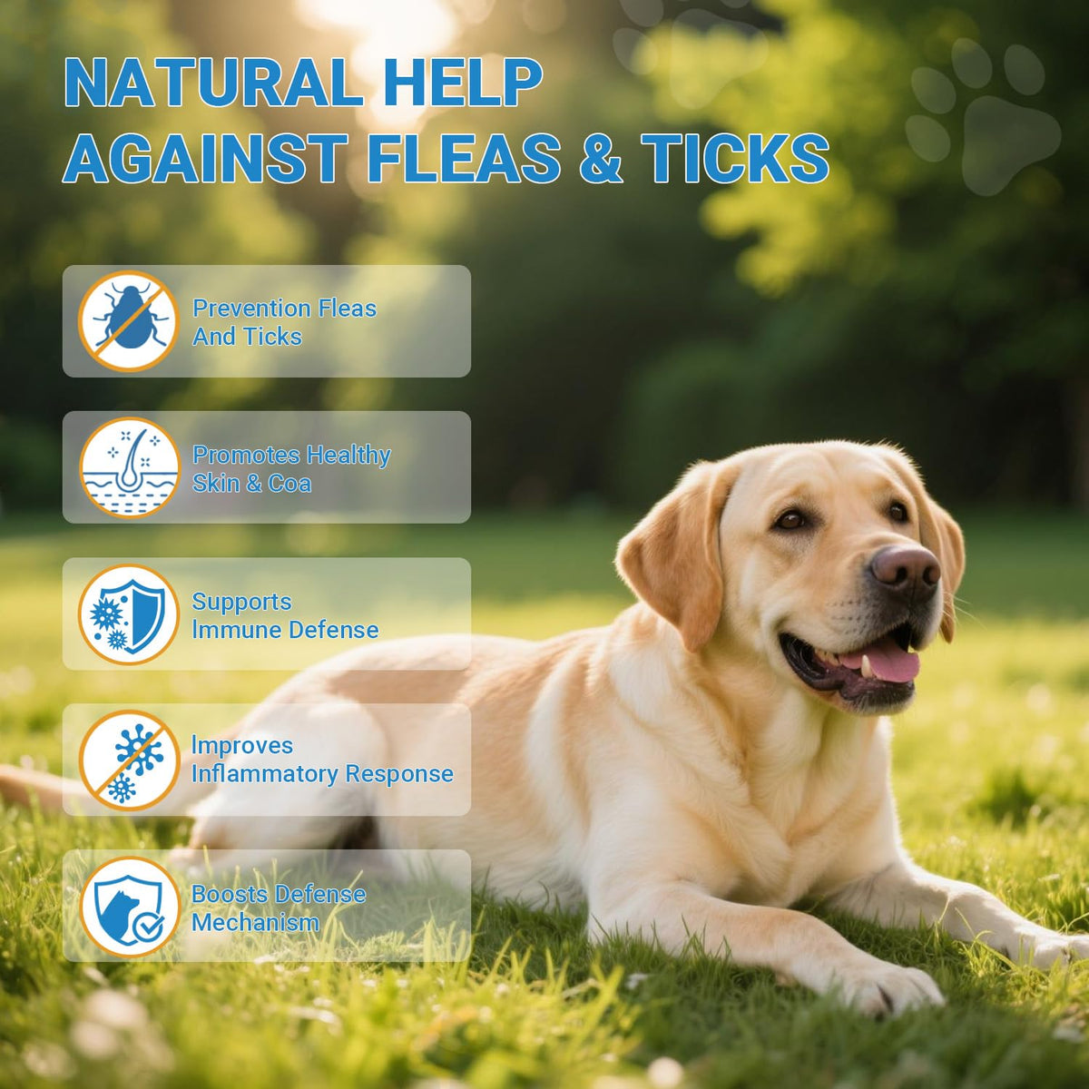 Flea and Tick Prevention for Dogs 200 Soft Chews Chicken Flavor B143