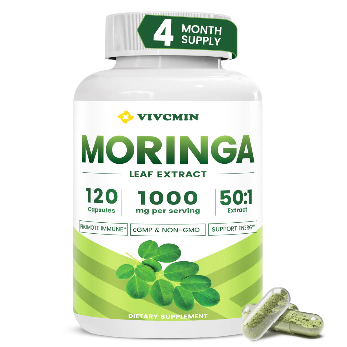 120 Moringa Capsules G3127