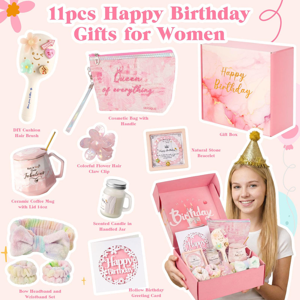 Pink Birthday Gift Box D672