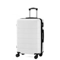 20 Inch White Hardside Carry On Luggage D522950