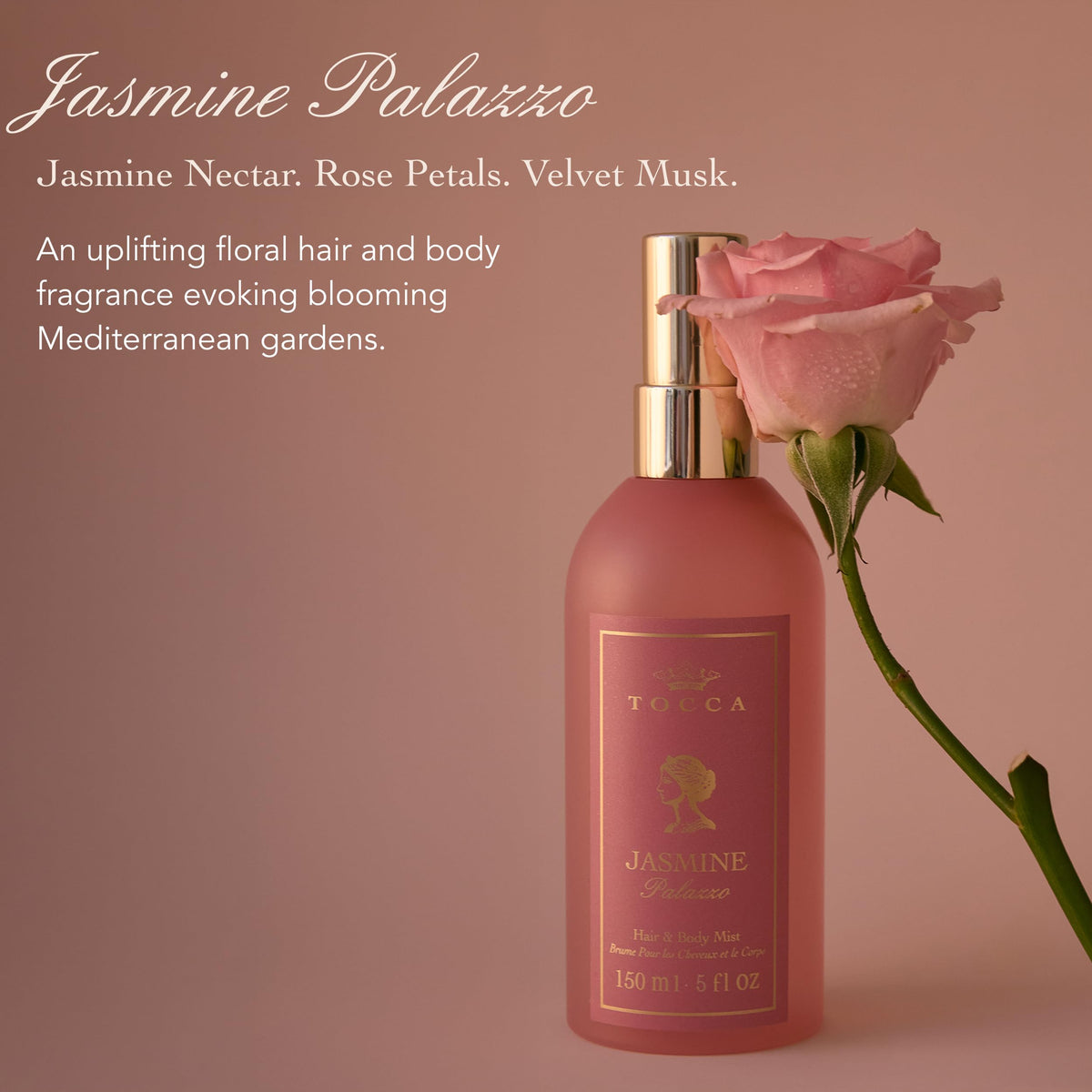 Jasmine Hair & Body Fragrance Mist M1351