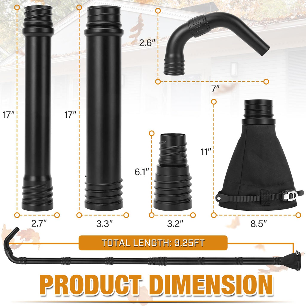 Leaf Blower Attachment with Reflector J5859