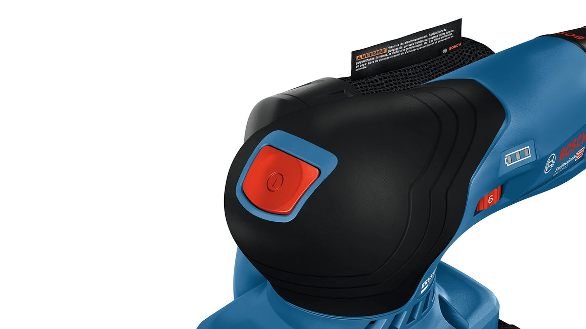 12V Brushless Orbital Finishing Sander with Dust Bag I332