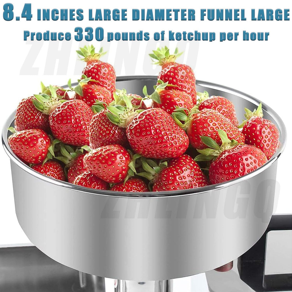 450W Stainless Steel Electric Tomato Strainer T59691