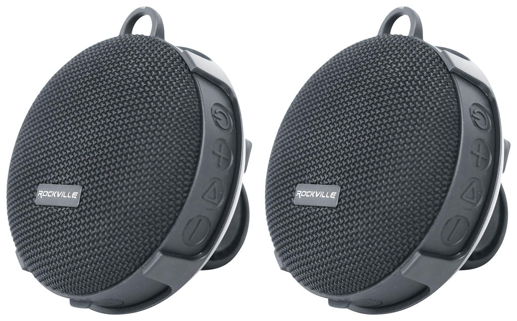 Waterproof Portable Bluetooth Speaker 2-Pack P4592