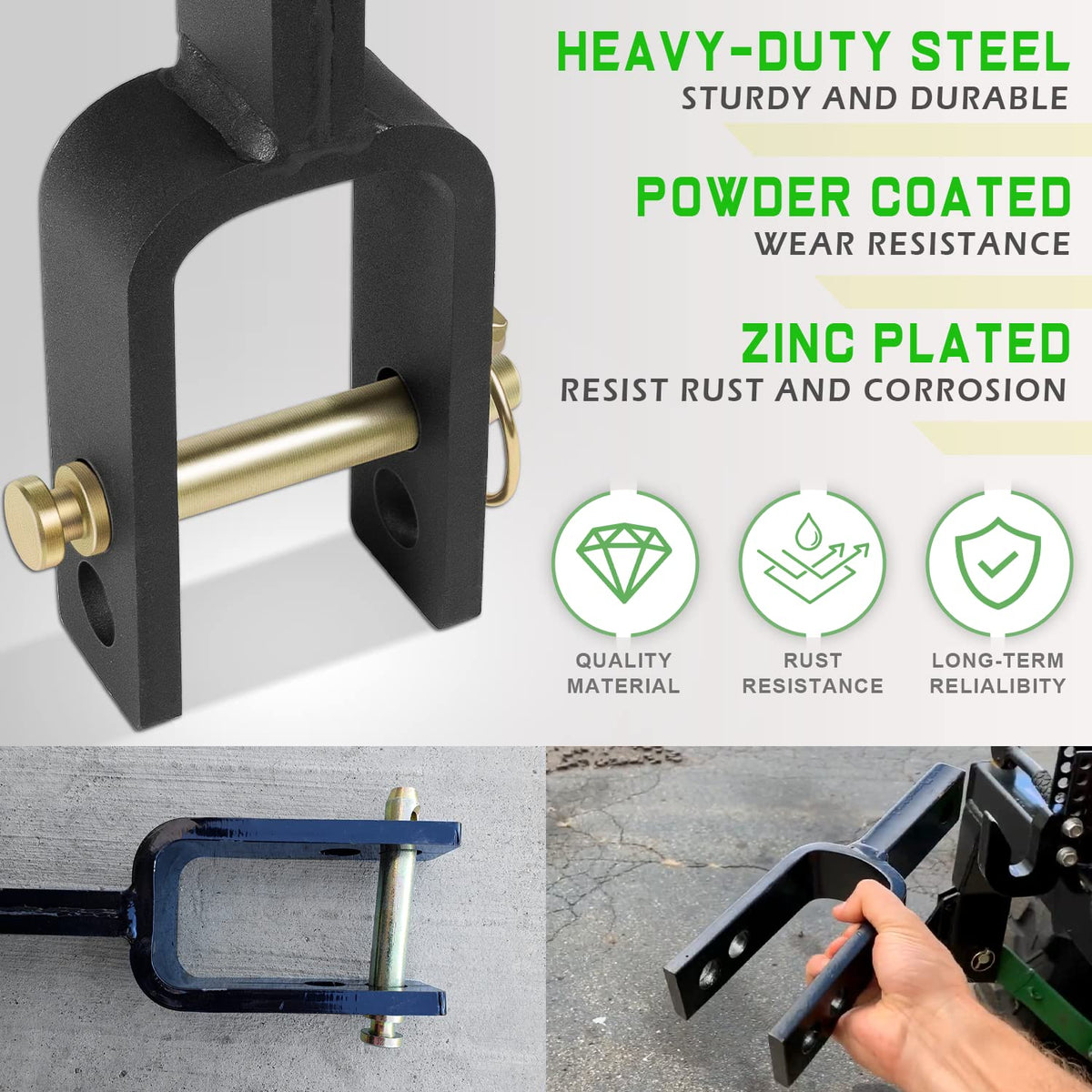 Category 1 3-Point Quick Hitch Adapter K12641