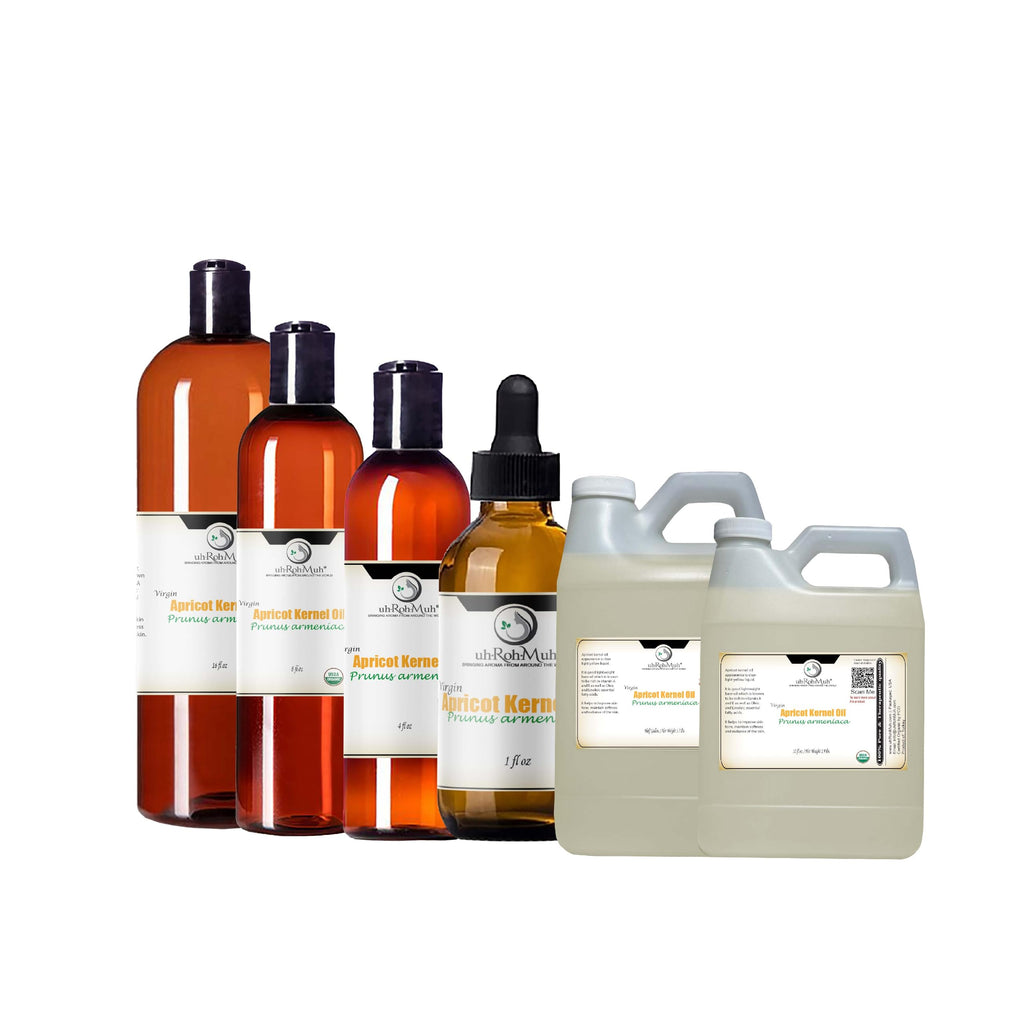 Cold Pressed Apricot Kernel Carrier Oil 4 Fl Oz U9033