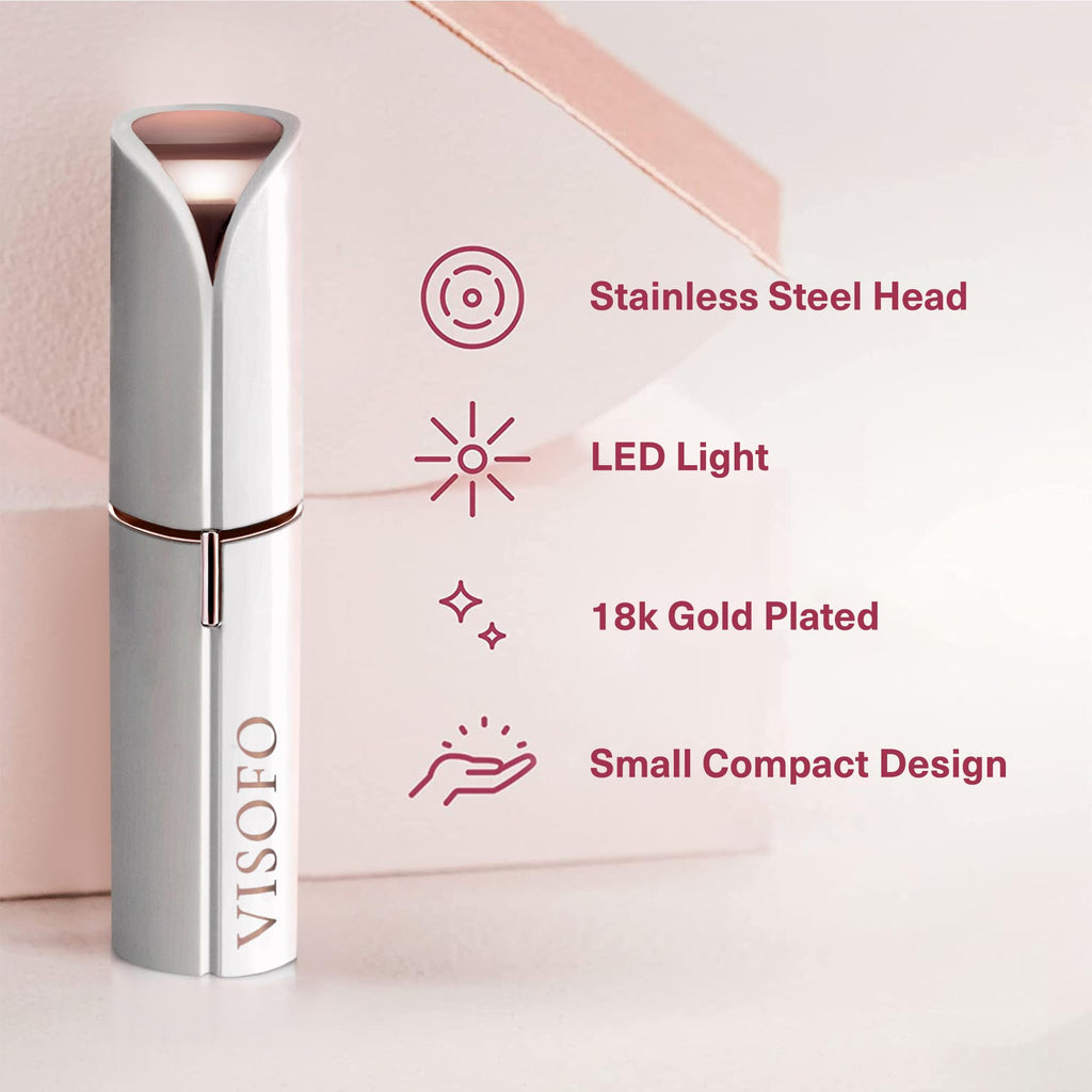 Electric Facial Hair Removal Razor Dermaplaning Trimmer R59886