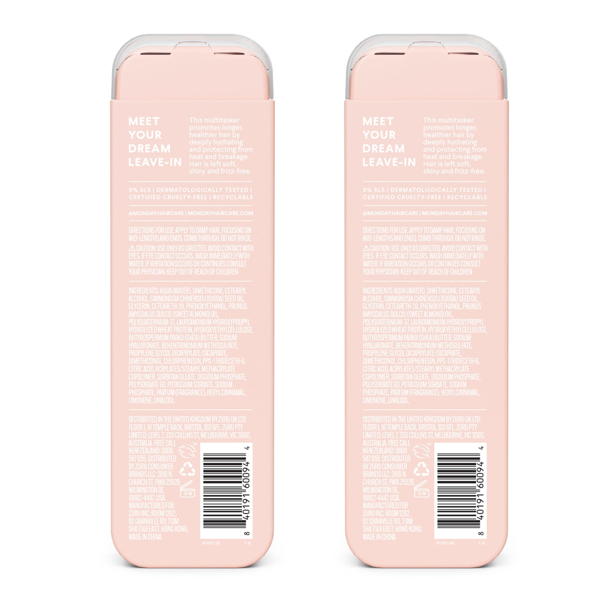 Moisture Leave-in Conditioner 5 Oz Dual Pack E3122