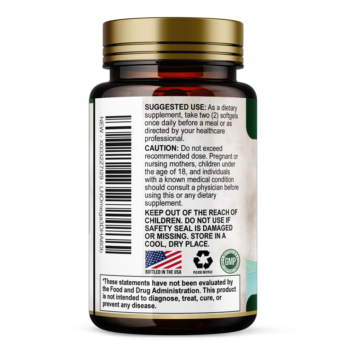2400mg Omega 3 Fish Oil Softgels Q9620