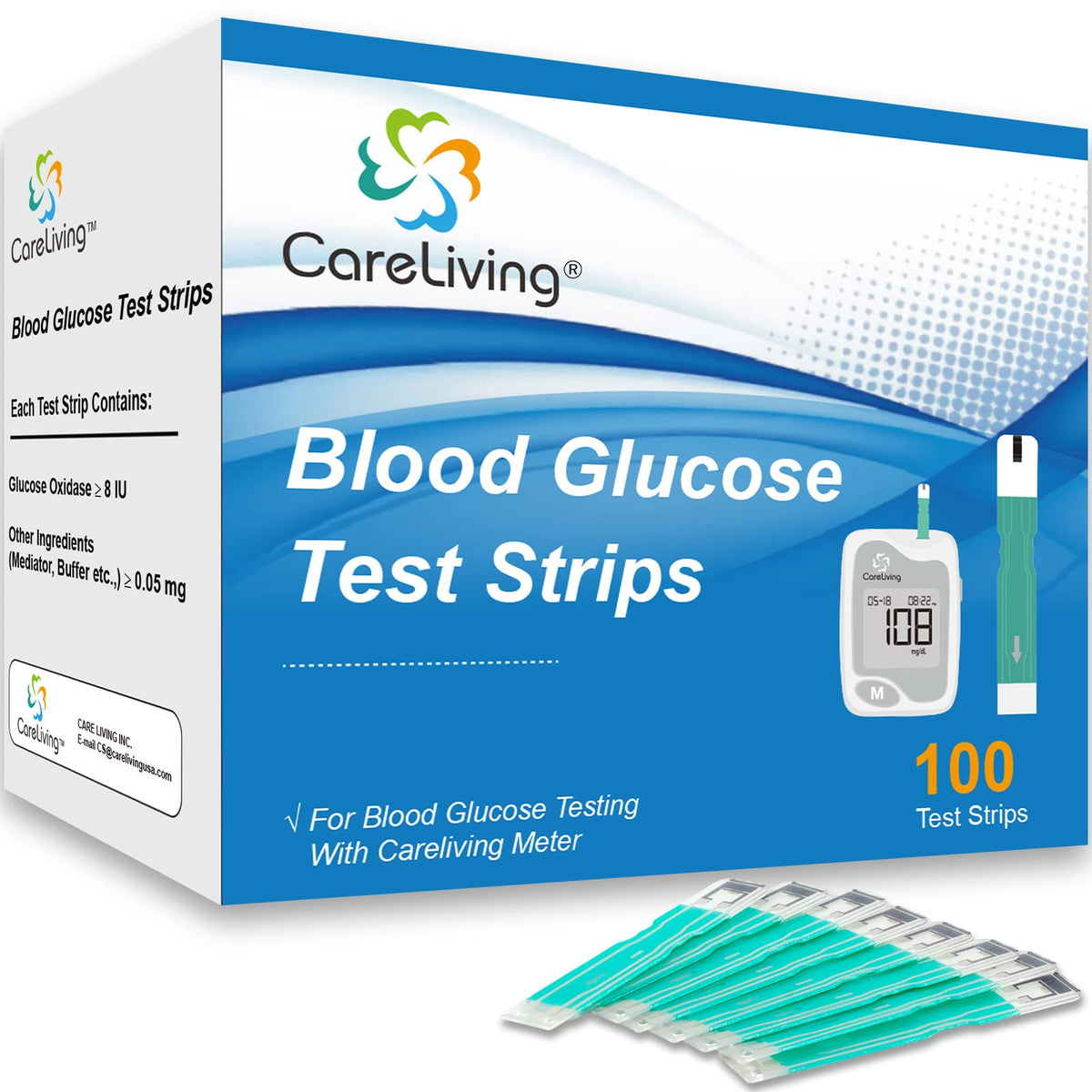 Blood Glucose Test Strips 100 Count J631805