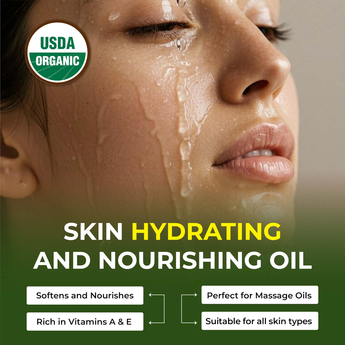 Cold Pressed Apricot Kernel Carrier Oil 4 Fl Oz U9033