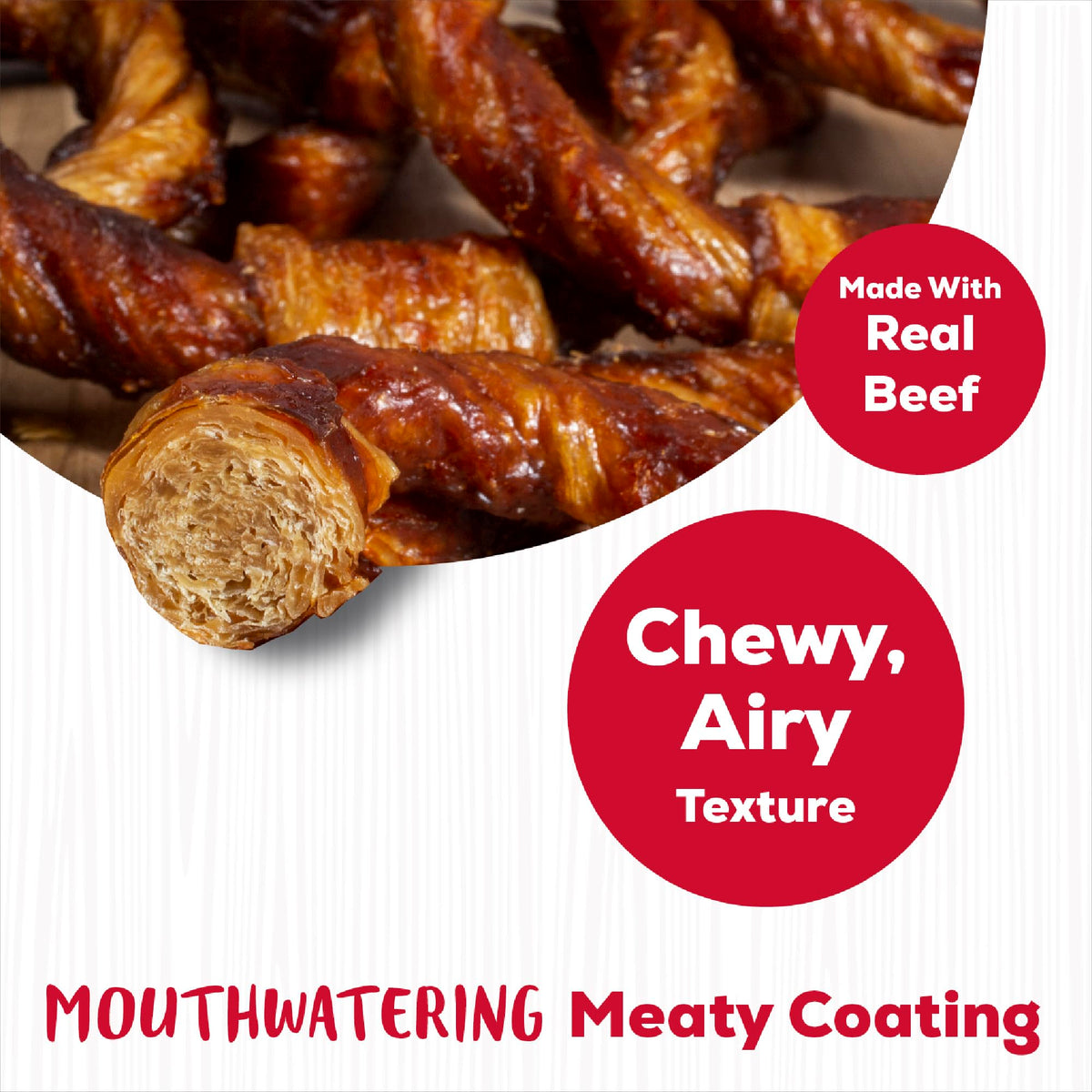 Beef Rings Dog Chews 7 Count K500