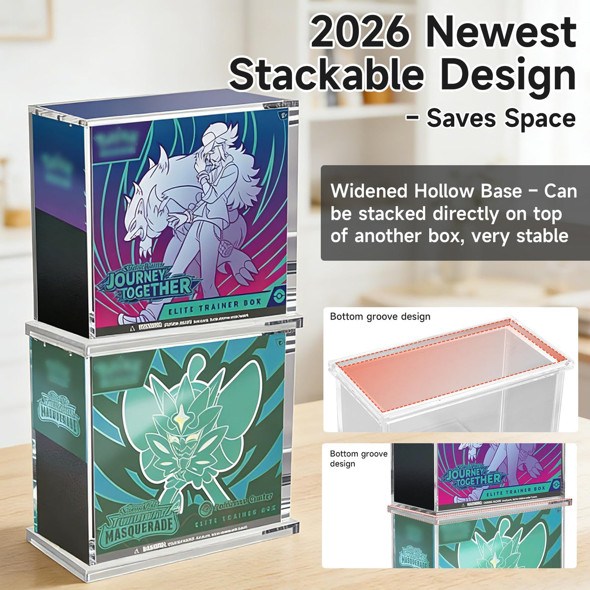 Acrylic Display Case with Locking Lid H331